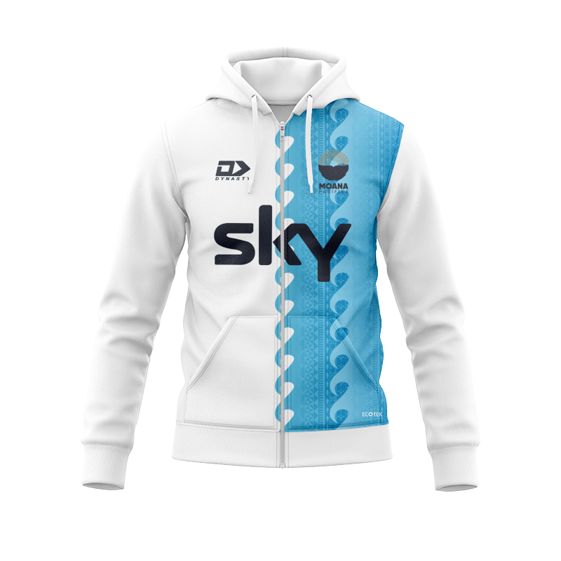 Moana Pasifika Super Rugby 2025 Training Zipper Hoodie