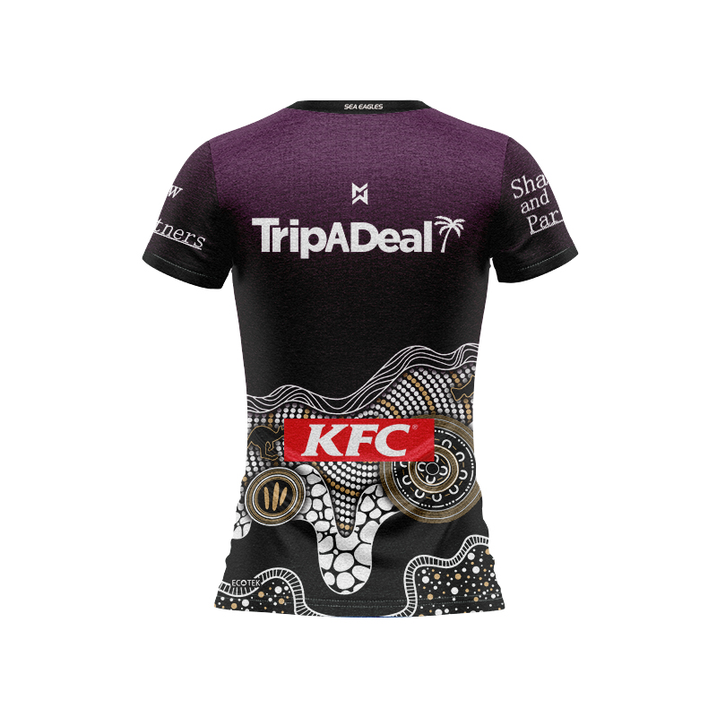 Women's NRL Manly Warringah Sea Eagles 2025 Indigenous Jersey