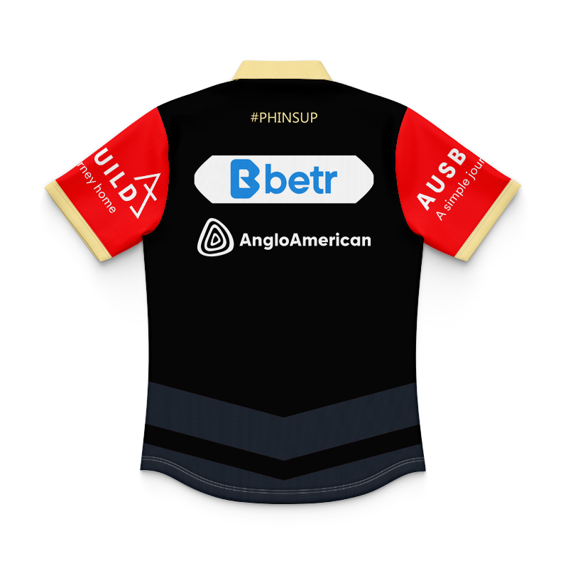 Kid's NRL Dolphins 2025 C Training Polo Shirt