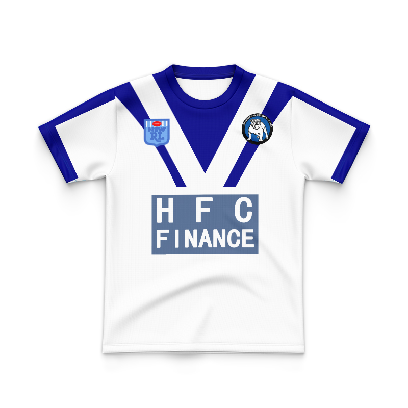 Kid's NRL Canterbury-Bankstown Bulldogs 1985 Retro Jersey