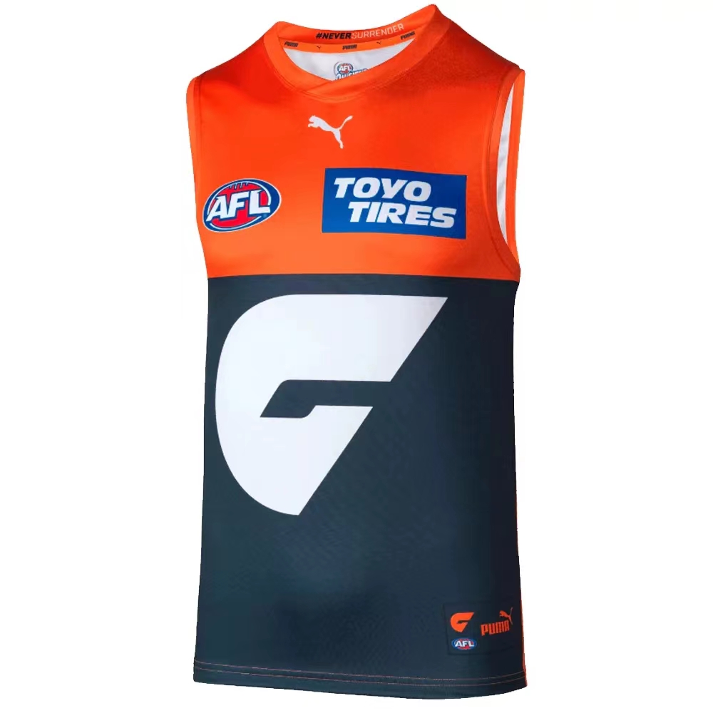 AFL GWS Giants Replica 2023 Home Guernsey