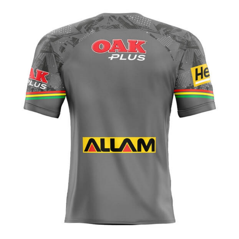 NRL Penrith Panthers 2024 Grey Training Jersey