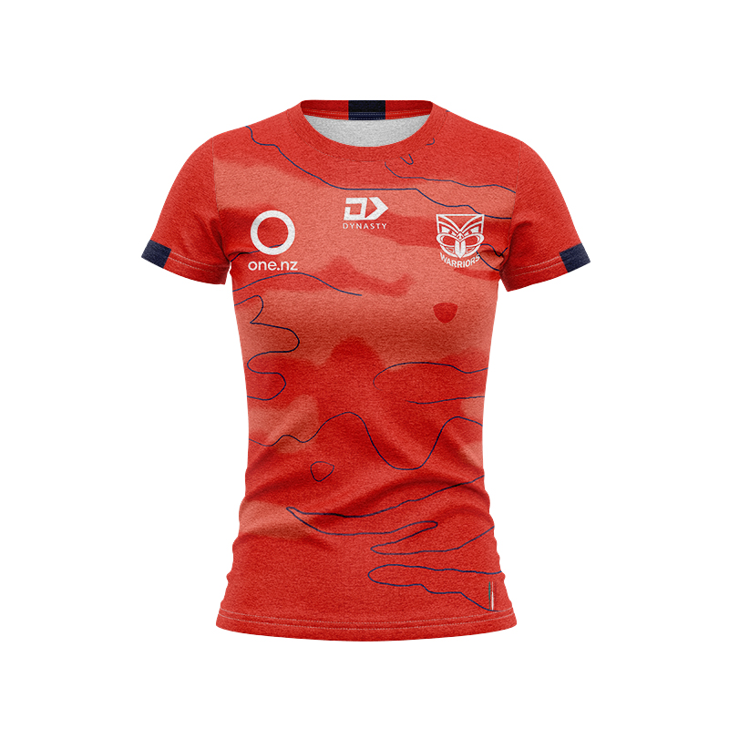 Women's NRL New Zealand Warriors 2024 Dynasty Pre-Season Training Jersey