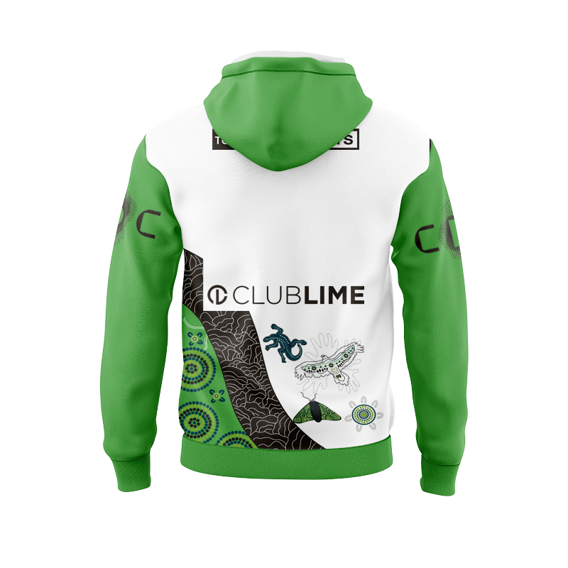 NRL Canberra Raiders 2025 Indigenous Hoodie