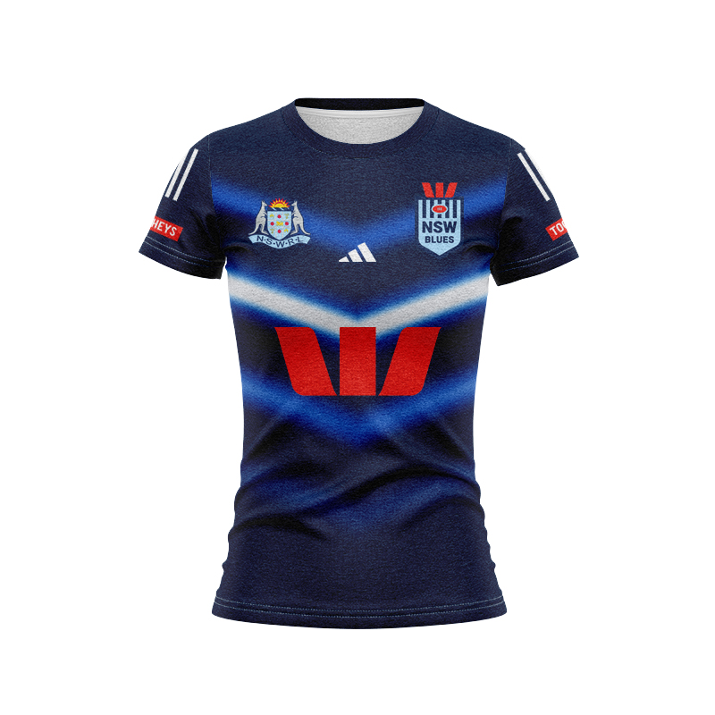 Women's NSW Blues State Of Origin 2025 Captains Run Jersey