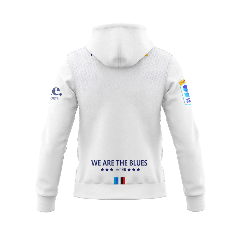 Auckland Blues Super Rugby 2025 Away Zipper Hoodie