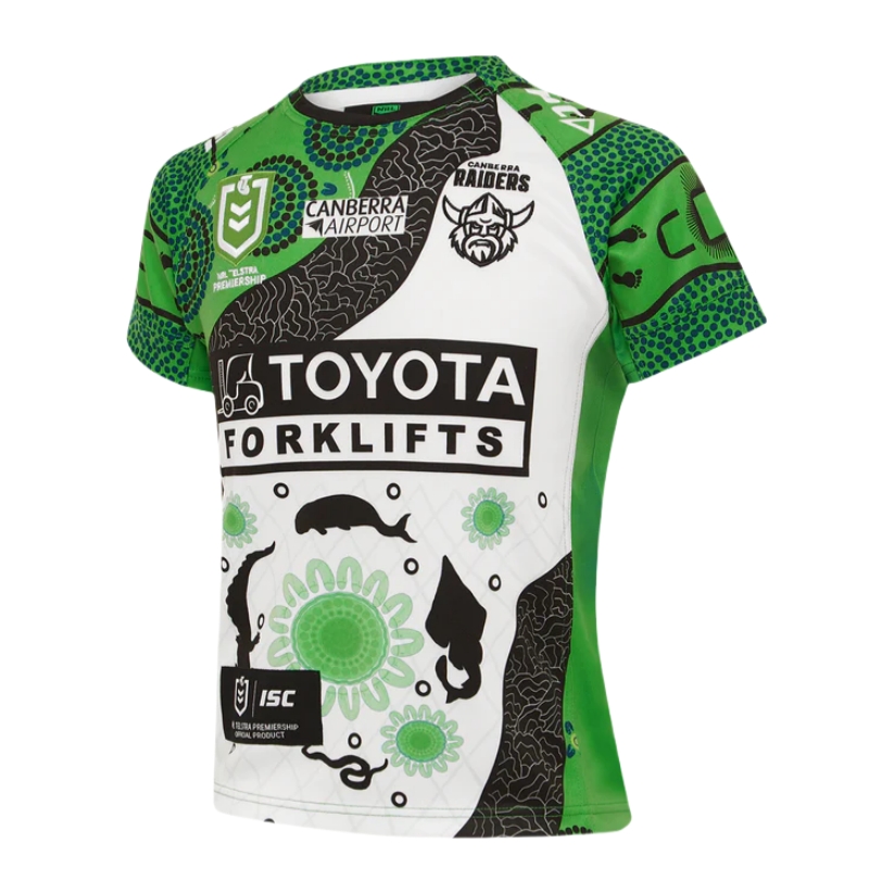 NRL Canberra Raiders 2025 Indigenous Jersey