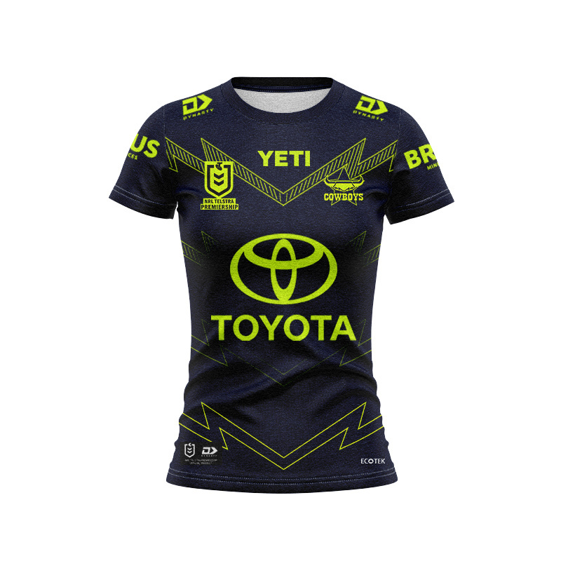 Women's NRL North Queensland Cowboys 2025 Northern Lights(Non-luminous) Jersey
