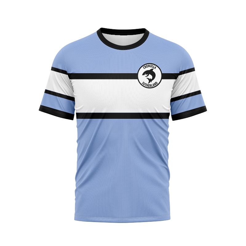 NRL Cronulla-Sutherland Sharks 1973 Round Retro Jersey