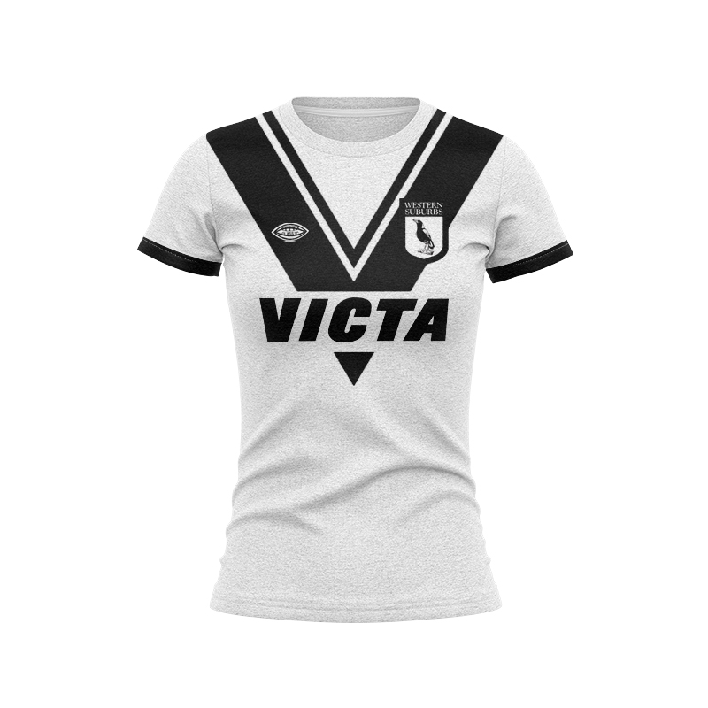 Women's Western Suburbs Magpies 1978 Retro Jersey
