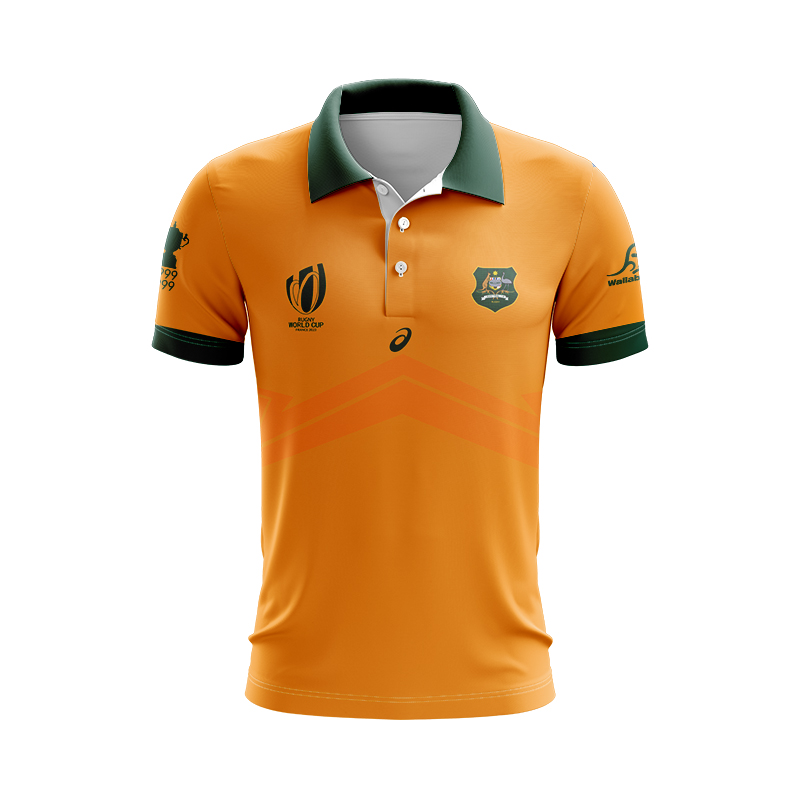 Australia Wallabies 2023 Home Polo Shirt