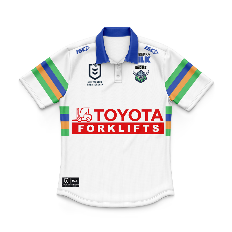 Kid's NRL Canberra Raiders 2024 Away Polo Shirt