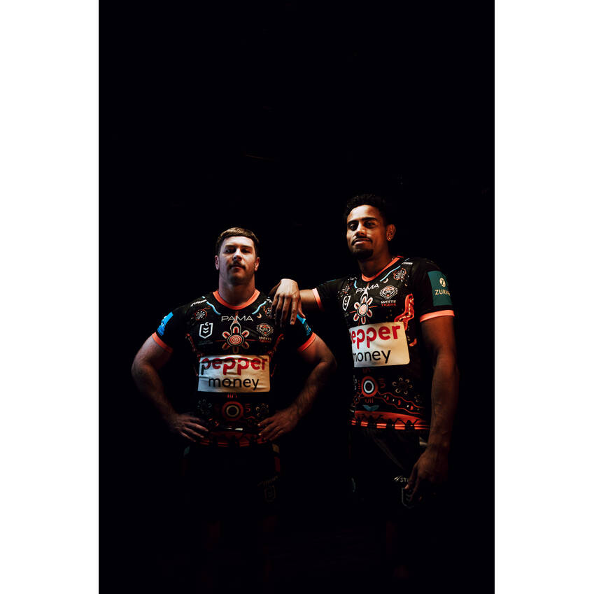 NRL Wests Tigers 2025 Indigenous Jersey