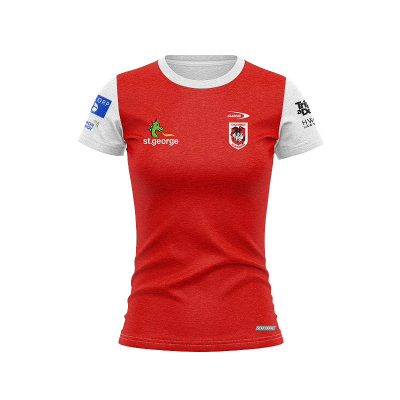 Women's NRL St George Illawarra Dragons 2024 Player Jersey