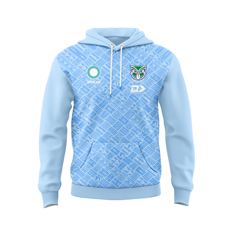 NRL New Zealand Warriors 2025 Dynasty Pasifika Hoodie