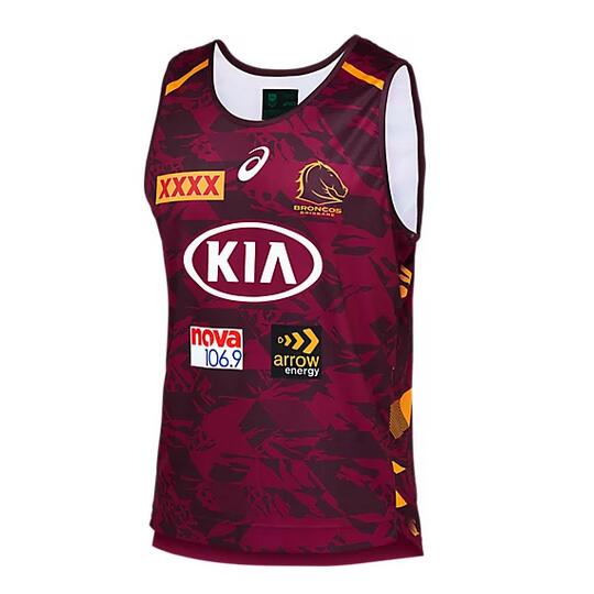 NRL Brisbane Broncos 2024 Training Singlet