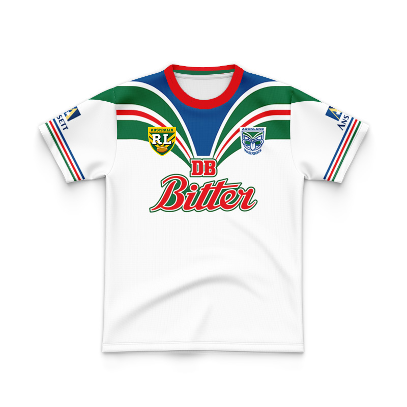 Kid's NRL New Zealand Warriors 1995 Away Retro Jersey