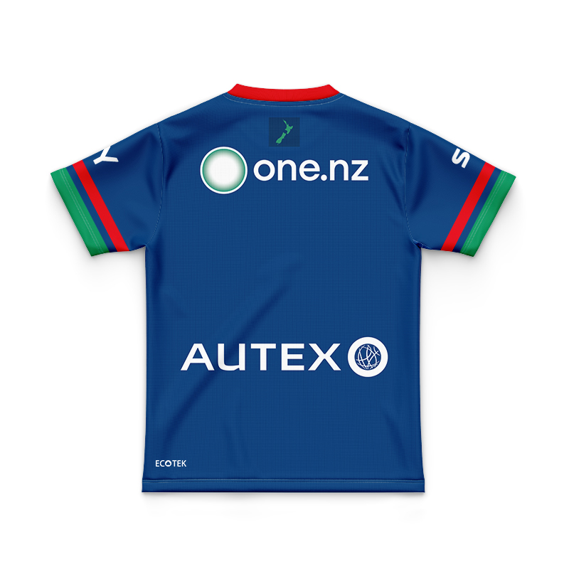 Kid's NRL New Zealand Warriors 2024 Players Fit Home Jersey