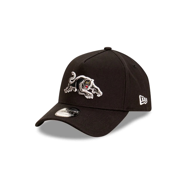 NRL Penrith Panthers Black Embroidered Logo Cap 2025
