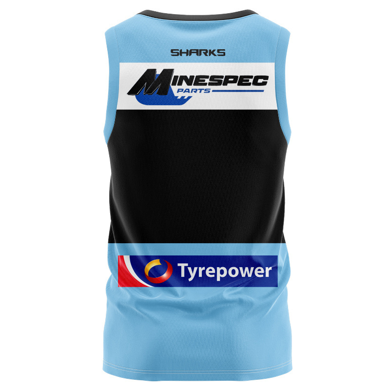 NRL Cronulla-Sutherland Sharks 2025 NRLW Home Singlet
