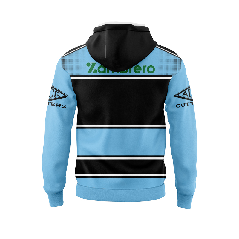 NRL Cronulla-Sutherland Sharks 2025 Warm Up Hoodie