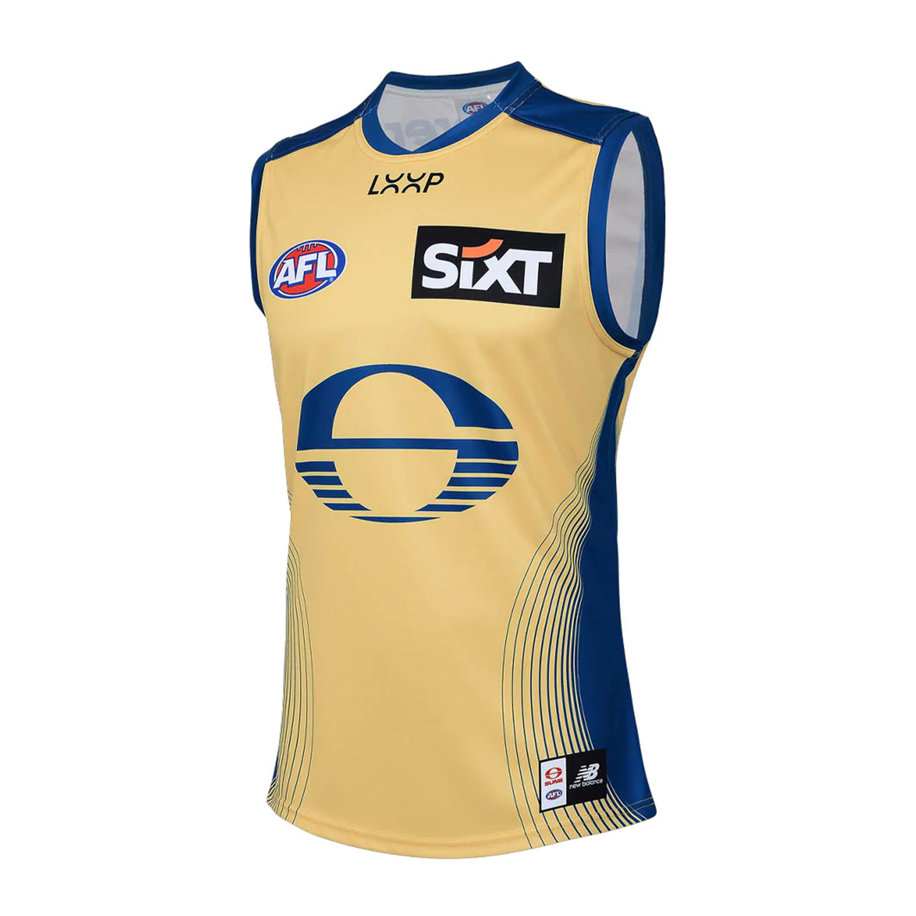 AFL Gold Coast Suns 2025 Clash Guernsey