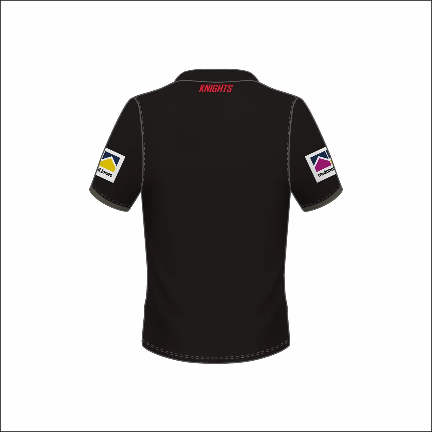 NRL Newcastle Knights 2025 Media Polo Shirt