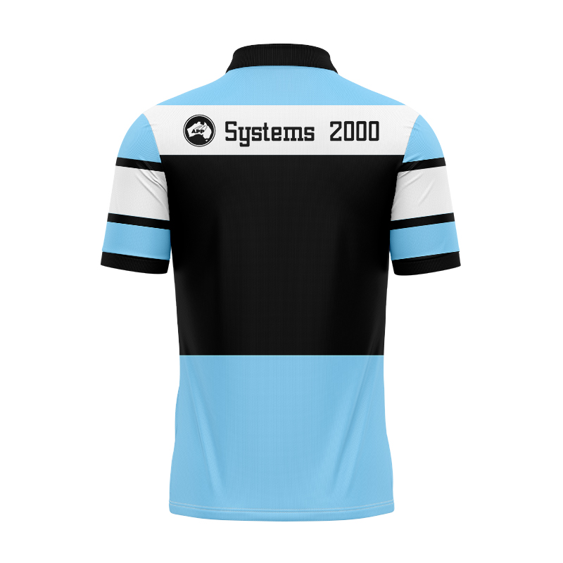 NRL Cronulla-Sutherland Sharks 1988 Retro Polo Shirt