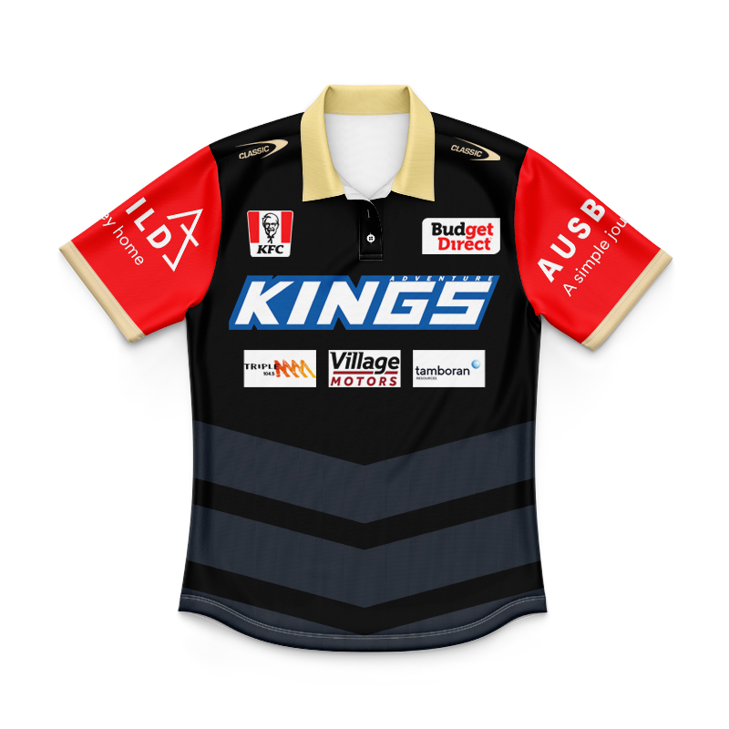 Kid's NRL Dolphins 2025 C Training Polo Shirt