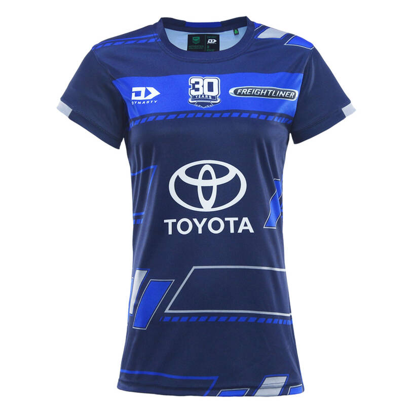 Women's NRL North Queensland Cowboys 2025 Navy Training Jersey