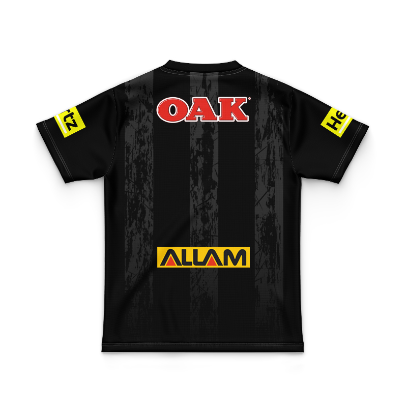 Kid's NRL Penrith Panthers 2025 Dark Training Jersey