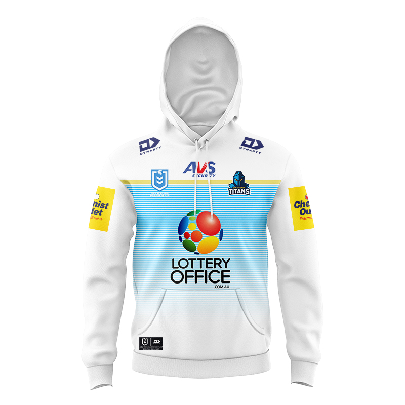Kid's NRL Gold Coast Titans 2024 Away Hoodie