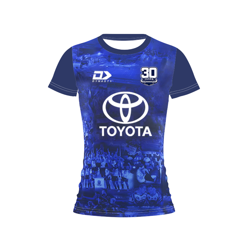 Women's NRL North Queensland Cowboys 2025 Warm Up Jersey