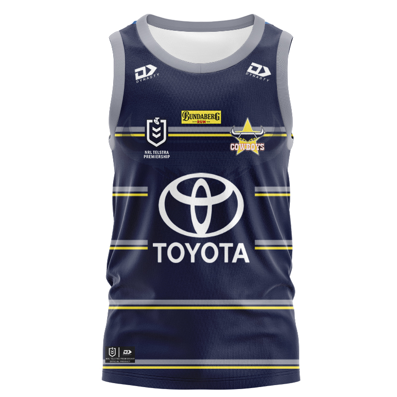NRL North Queensland Cowboys 2021 Home Singlet