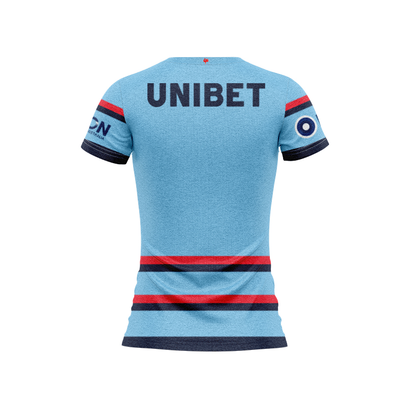 Women's NRL Sydney Roosters 2025 Blue Training Jersey