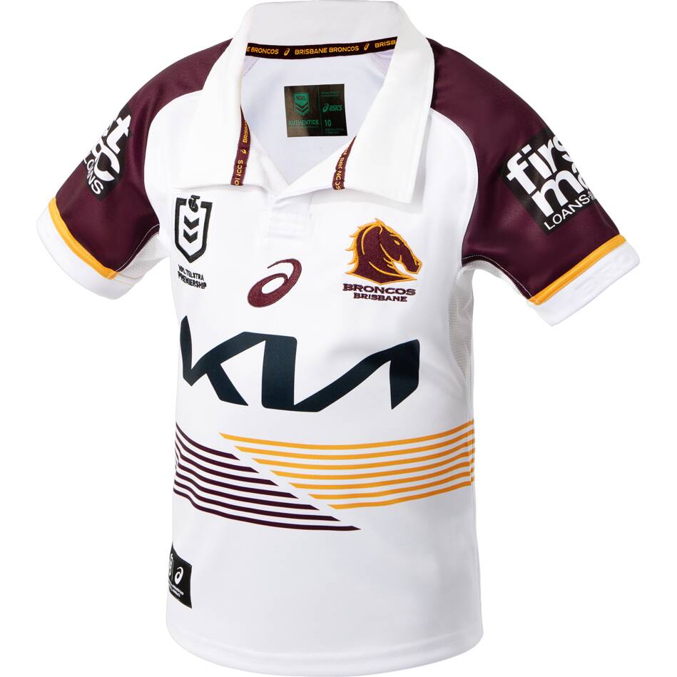 NRL Brisbane Broncos 2024 Away Jersey