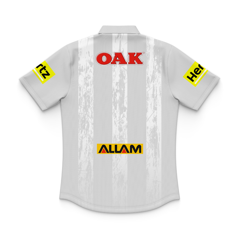 Kid's NRL Penrith Panthers 2025 Light Training Polo Shirt