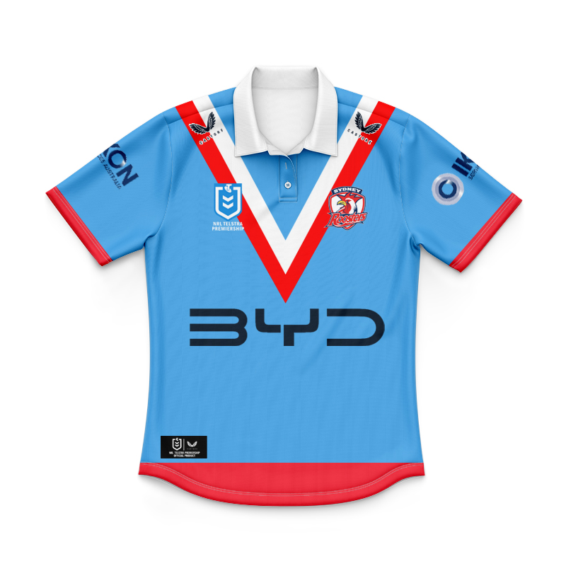 Kid's NRL Sydney Roosters 2025 ANZAC Polo Shirt