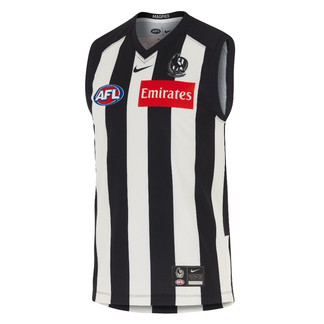 AFL Collingwood Magpies 2025 Home Guernsey