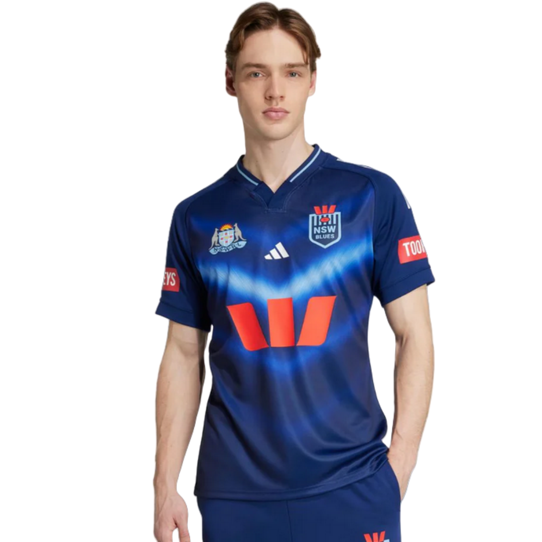 NSW Blues State Of Origin 2025 Captains Run Jersey