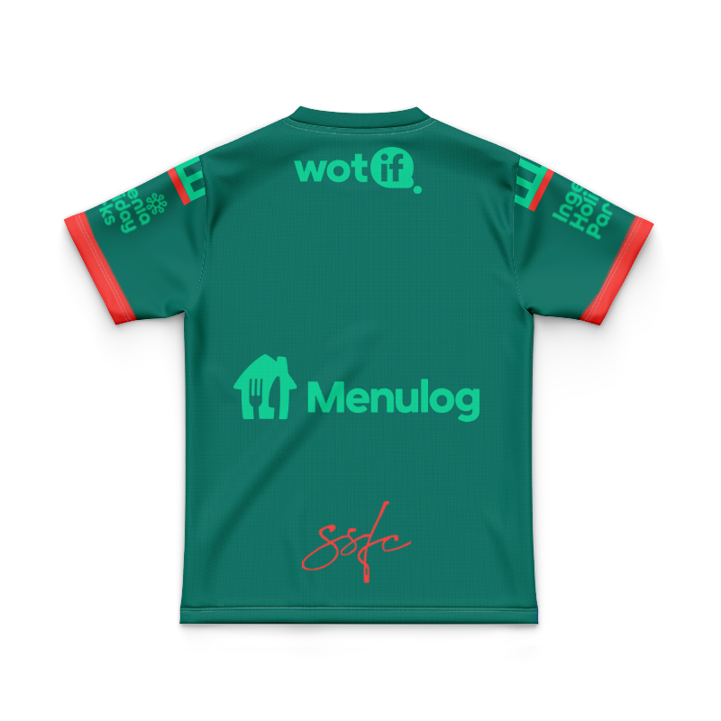 Kid's NRL South Sydney Rabbitohs 2025 Warm Up Jersey