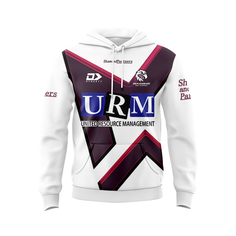 NRL Manly Warringah Sea Eagles 2025 Warm Up Hoodie
