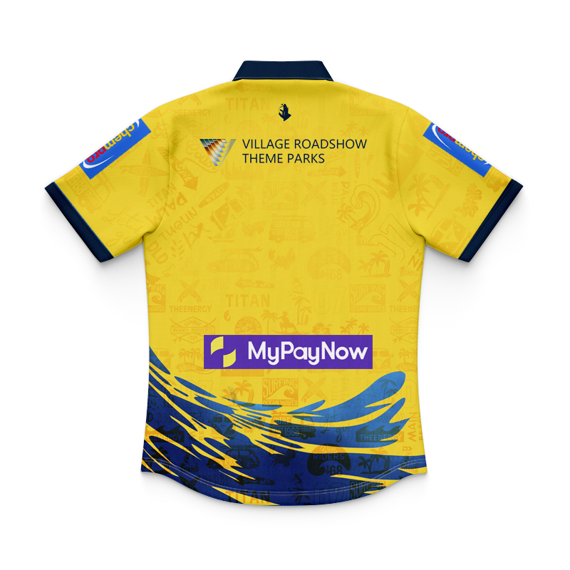 Kid's NRL Gold Coast Titans 2024 City Polo Shirt