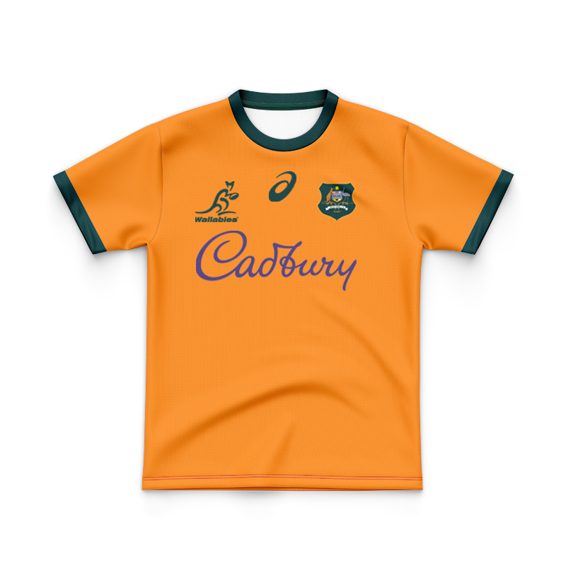 Kid's Australian Wallabies 2024 Home Jersey