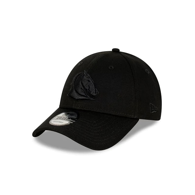 NRL Brisbane Broncos Black Embroidered Logo Cap 2025