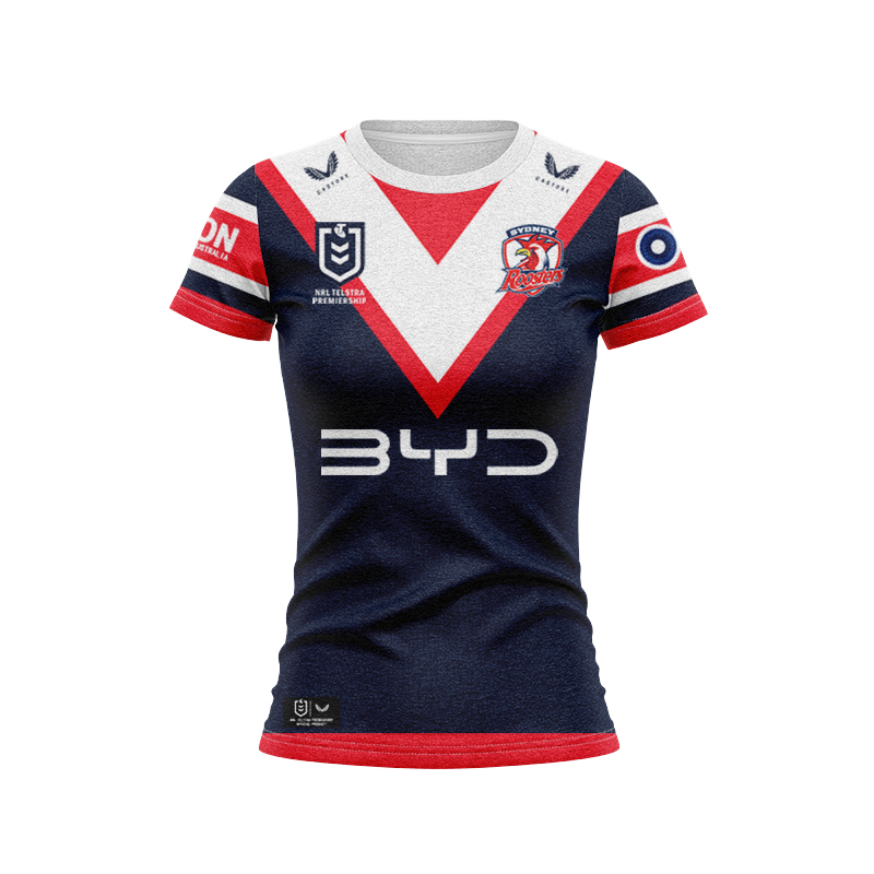 Women's NRL Sydney Roosters 2025 Home Jersey