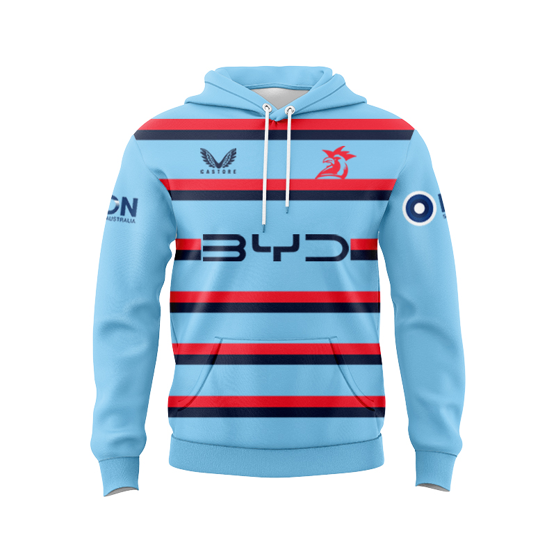 NRL Sydney Roosters 2025 Blue Training Hoodie