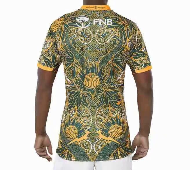 South Africa Springbok Madiaba100th Commemorative Jersey