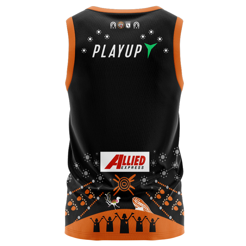 NRL Wests Tigers 2025 Indigenous Singlet