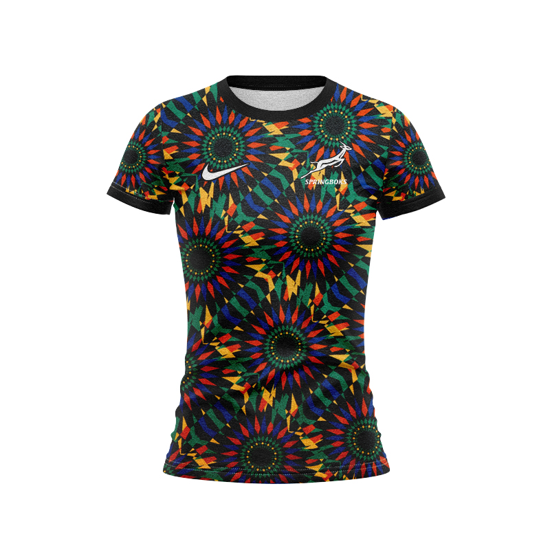 Women's South Africa Springboks 2025 Pre-Match Jersey